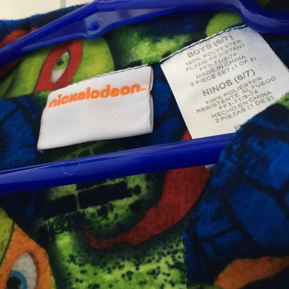 Boys Nickelodeon sleep top 6/7